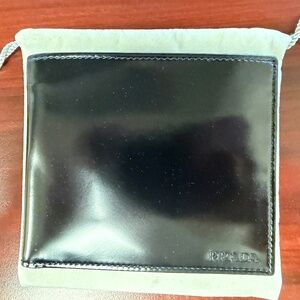 Prada Spazzolato Leather Mens Wallet